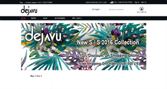 Desktop Screenshot of dejavu-shop.com